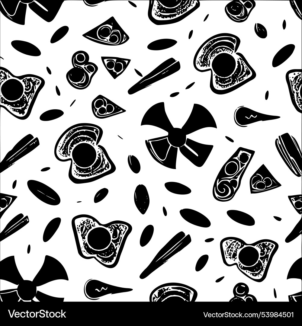 Bread abstract pattern seamless Bread abstract pattern seamless Vector Image