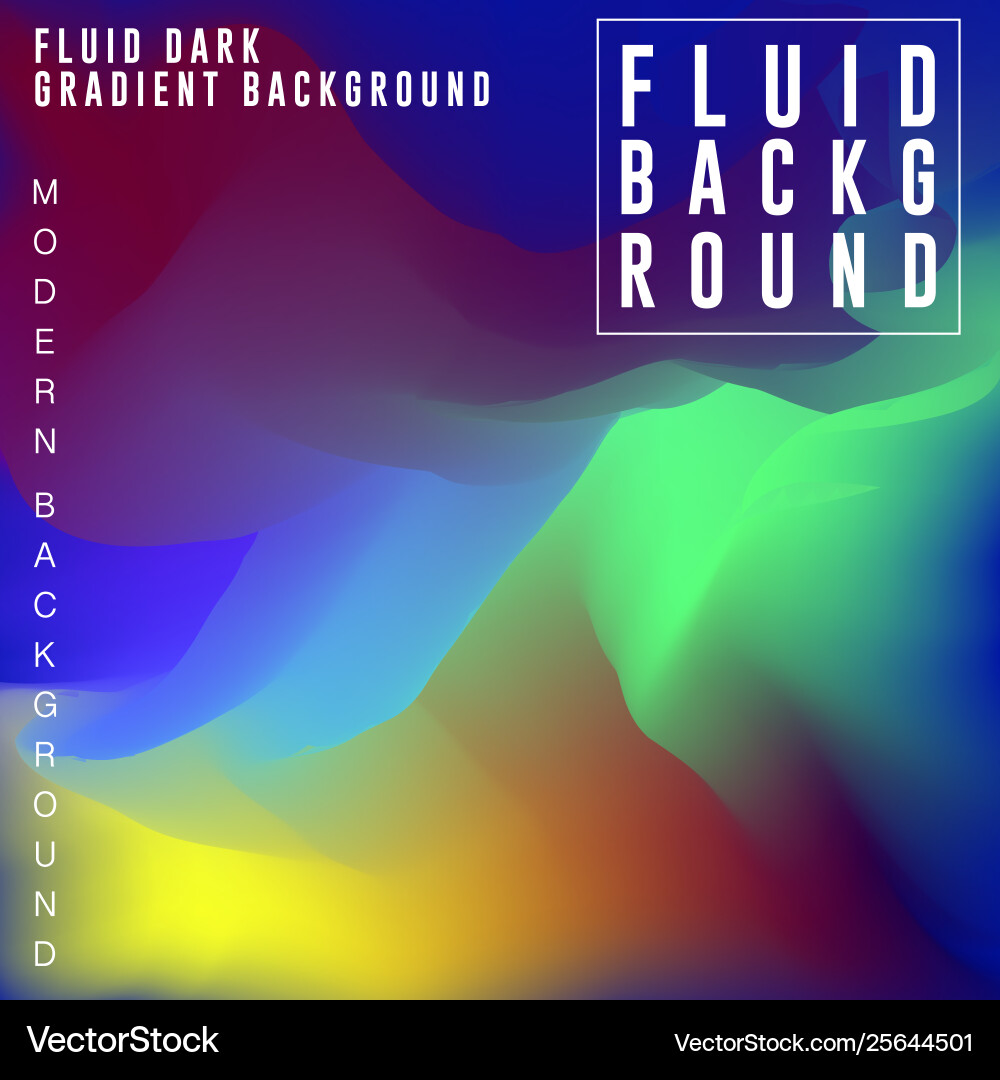 Dark fluid gradient background design abstract Dark fluid gradient background design abstract vector image