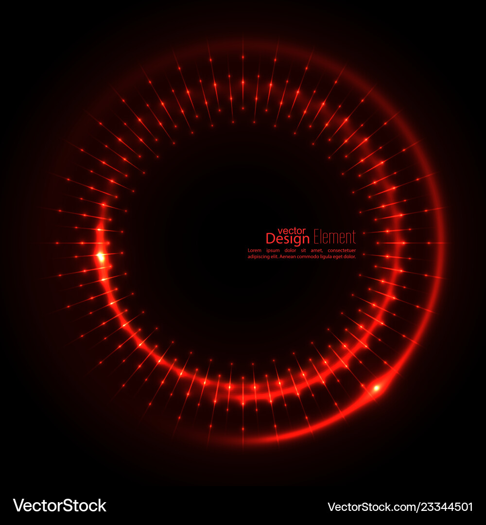 Energetic Techno Spiral Background vector image