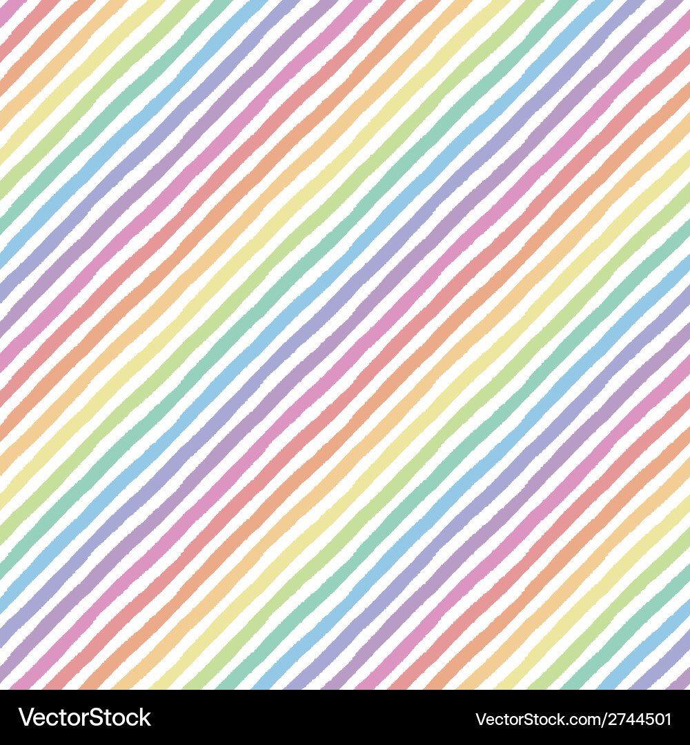 Retro seamless pattern with diagonal painted Vector Image