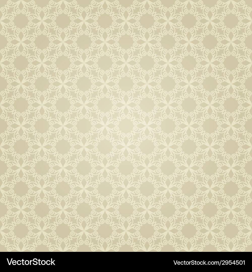 Seamless pattern in victorian style vector image