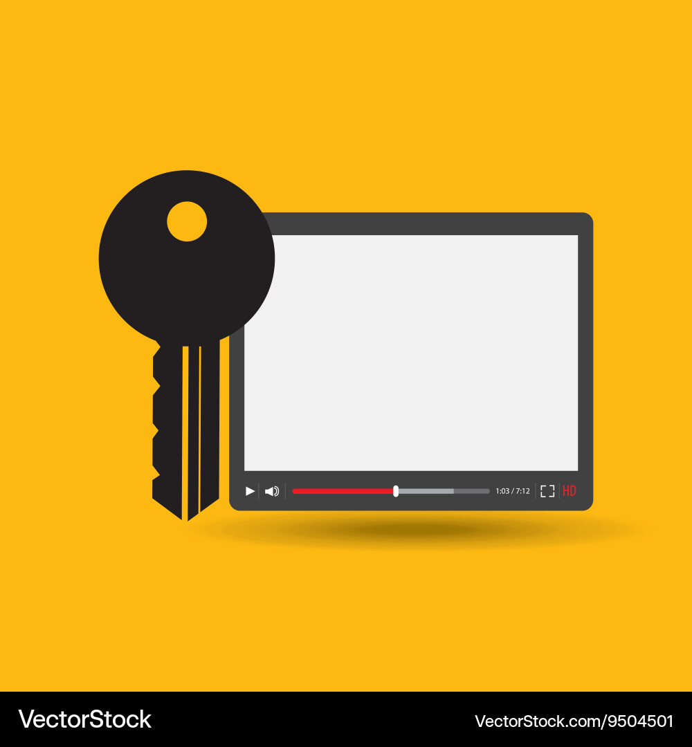 Security system design Vector Image