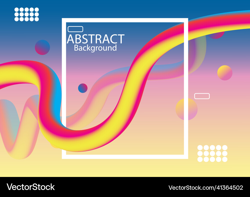 Abstract background fluid liquid style gradient vector image