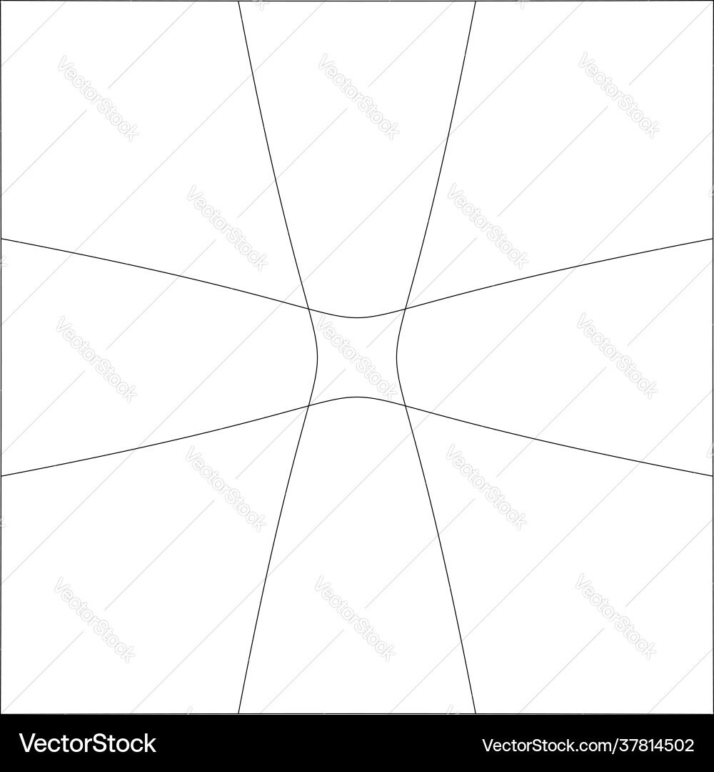 Grid mesh lattice grating with distort deform Grid mesh lattice grating with distort deform vector image