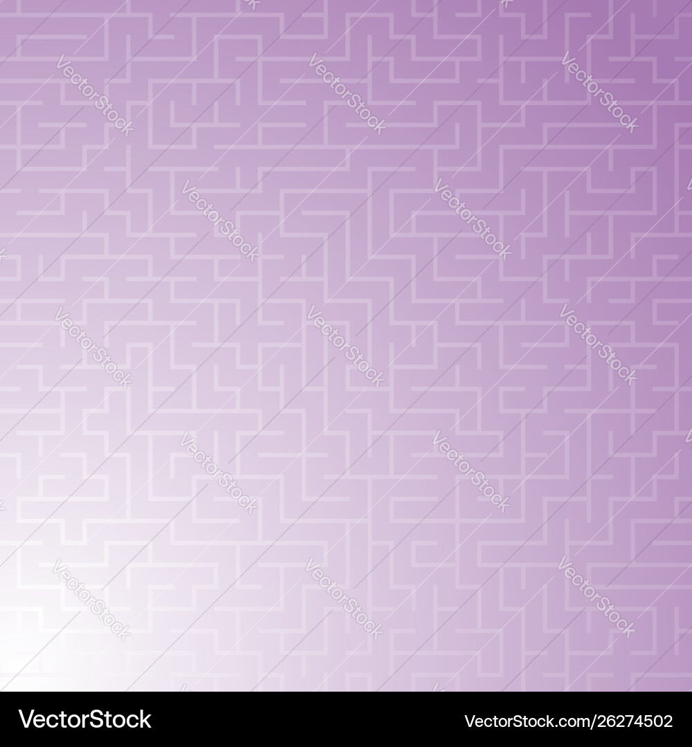 Square color maze pattern simple flat Square color maze pattern simple flat vector image