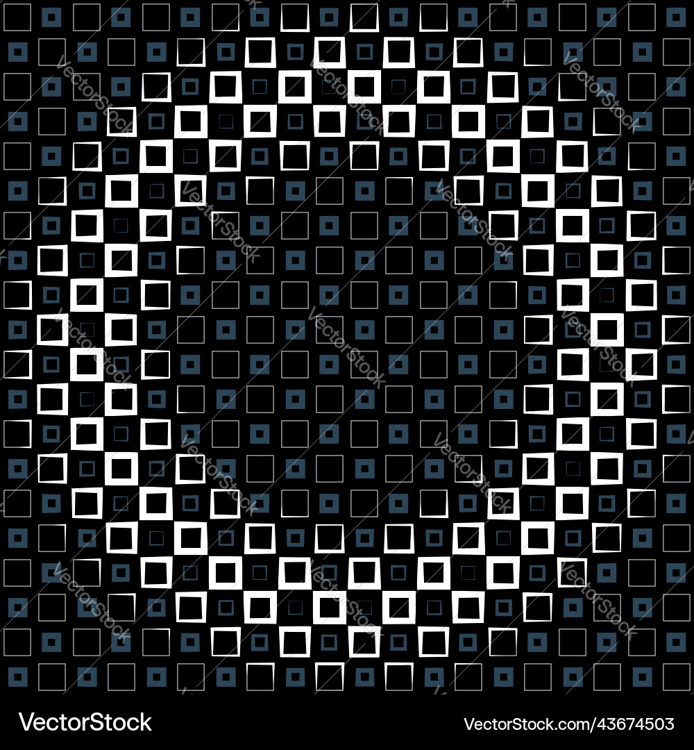 Abstract background with colorful squares and wavy Abstract background with colorful squares and wavy Vector Image