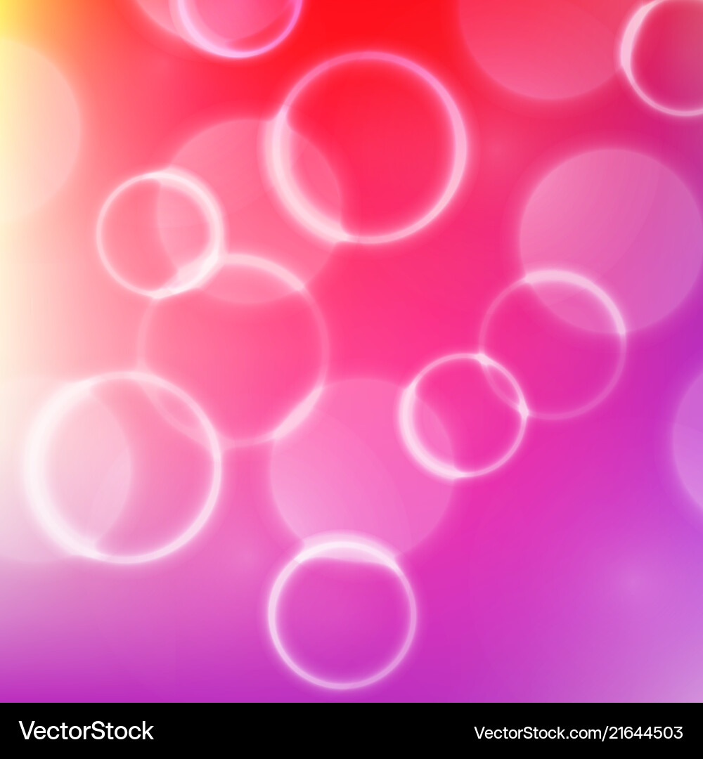 Abstract colorful defocused lights bokeh vector image