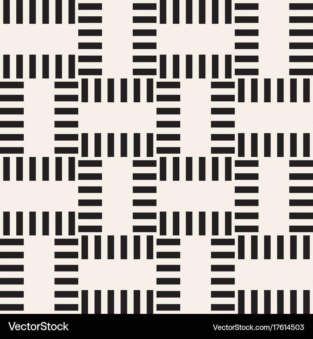 Crosshatch Geometric Pattern vector image