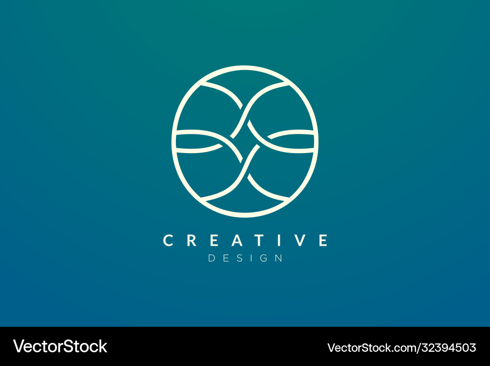 Design flower patterns in a circle modern Design flower patterns in a circle modern Vector Image