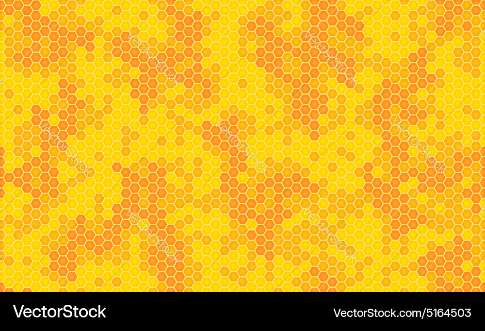 Honeycomb Pattern Background Vector Image