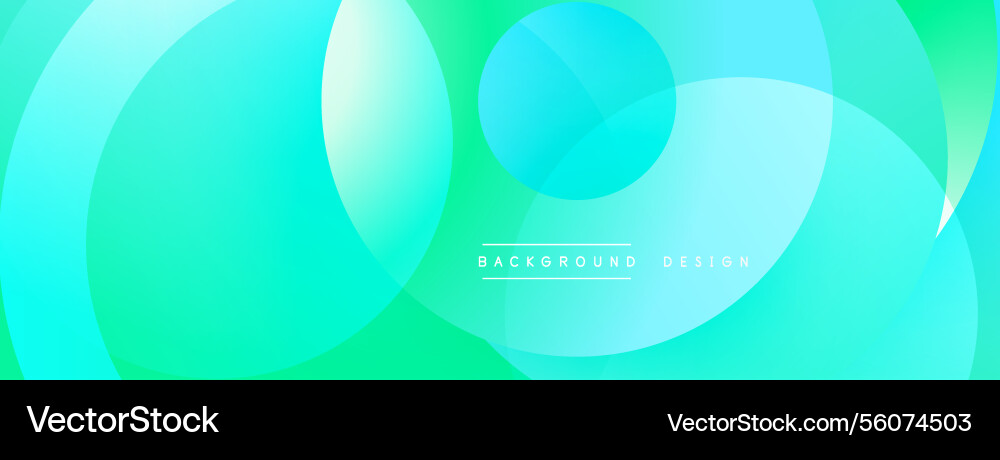 Layered circular shapes in vivid colors form Layered circular shapes in vivid colors form vector image