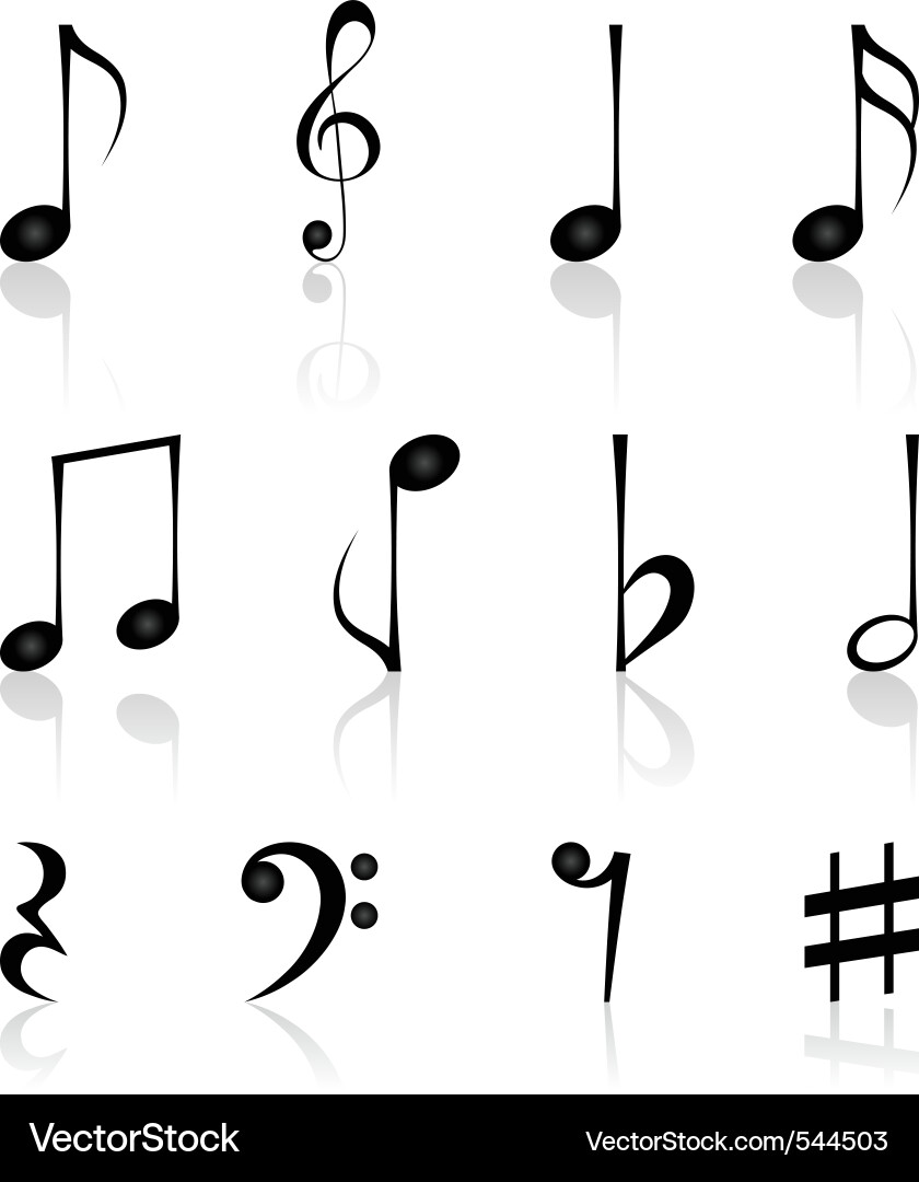 Notes vector image