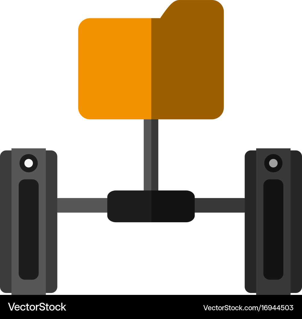 Web hosting related icons icon image Vector Image