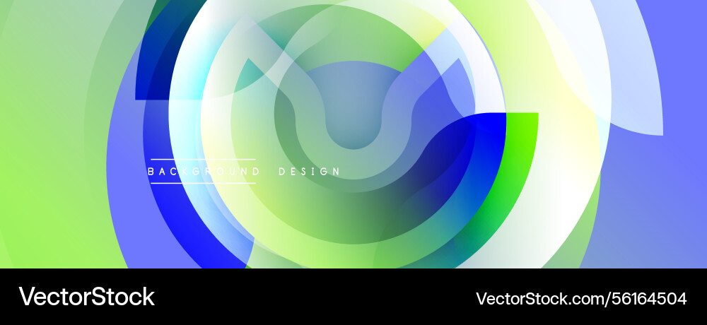 Abstract design overlapping circles create Abstract design overlapping circles create vector image