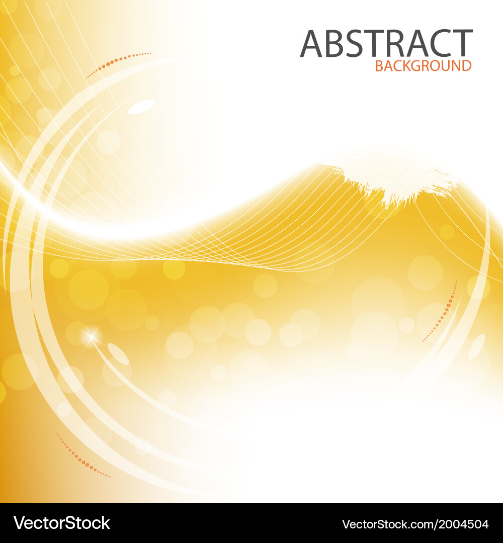 Abstract Orange Gradient Background Vector Image