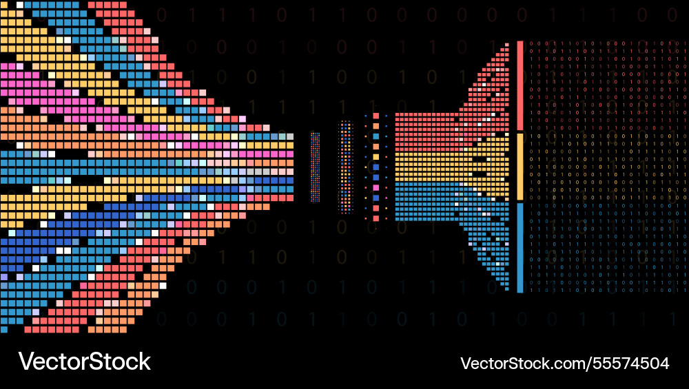 Abstrakte Infografik Visualisierung Abstrakte Infografik Visualisierung vektorbild