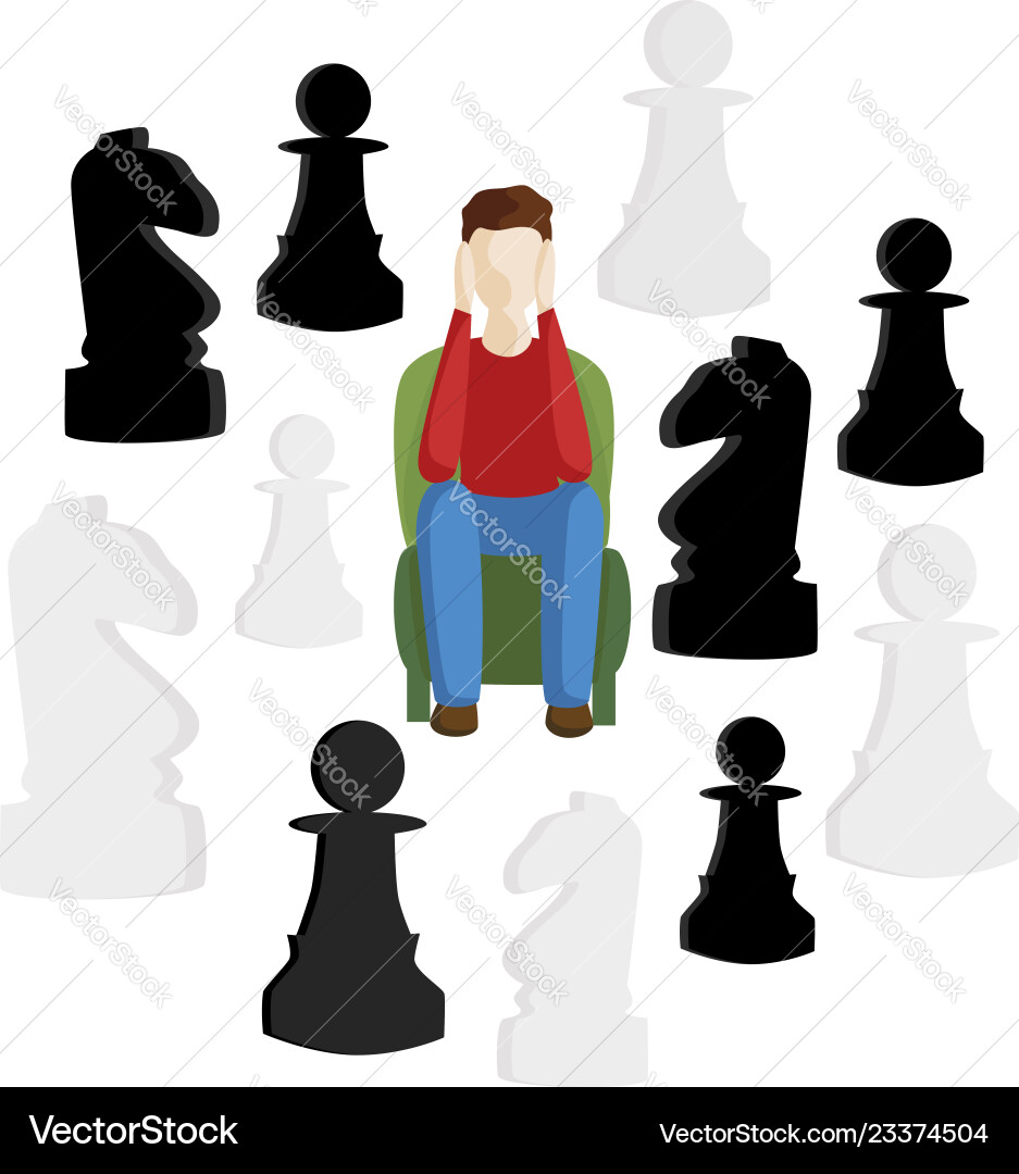 Difficult Choices & Paths vector image