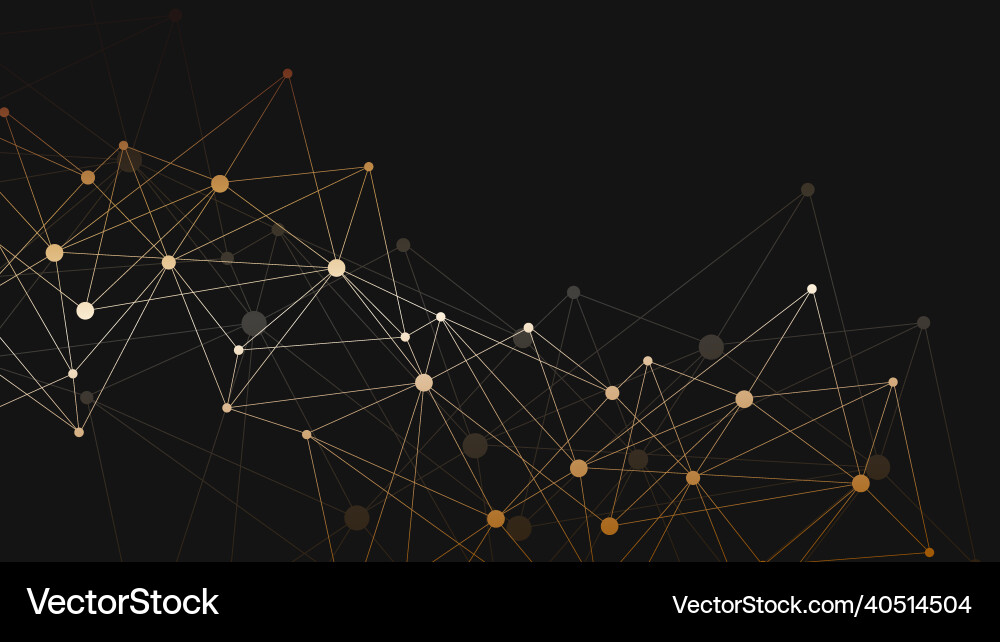 Geometric abstract background with connected line Geometric abstract background with connected line Vector Image