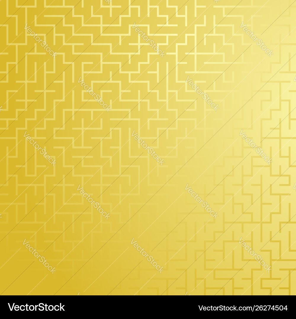 Square color maze pattern simple flat Square color maze pattern simple flat vector image