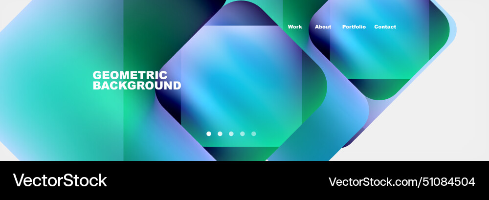 Symmetrical pattern of liquid green and azure Symmetrical pattern of liquid green and azure vector image