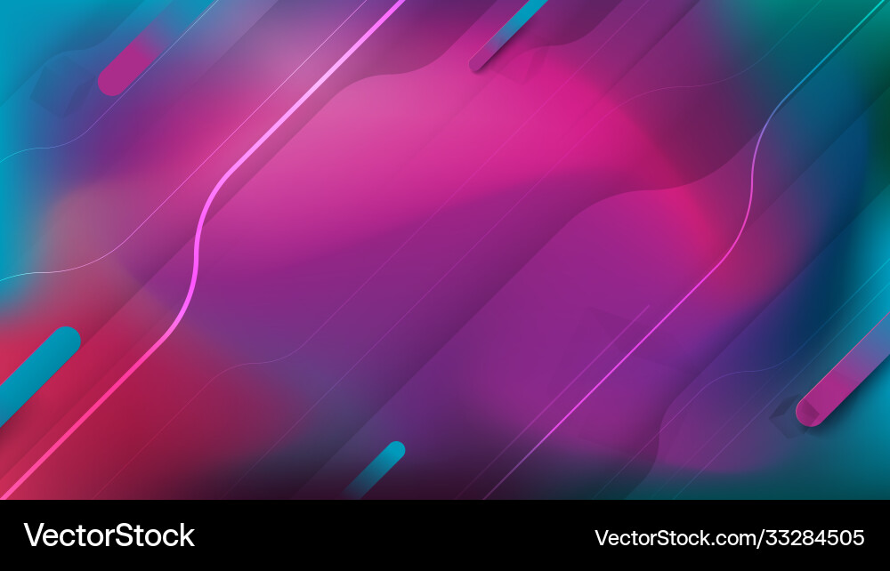 Abstract Fluid Shapes Gradient Background vector image
