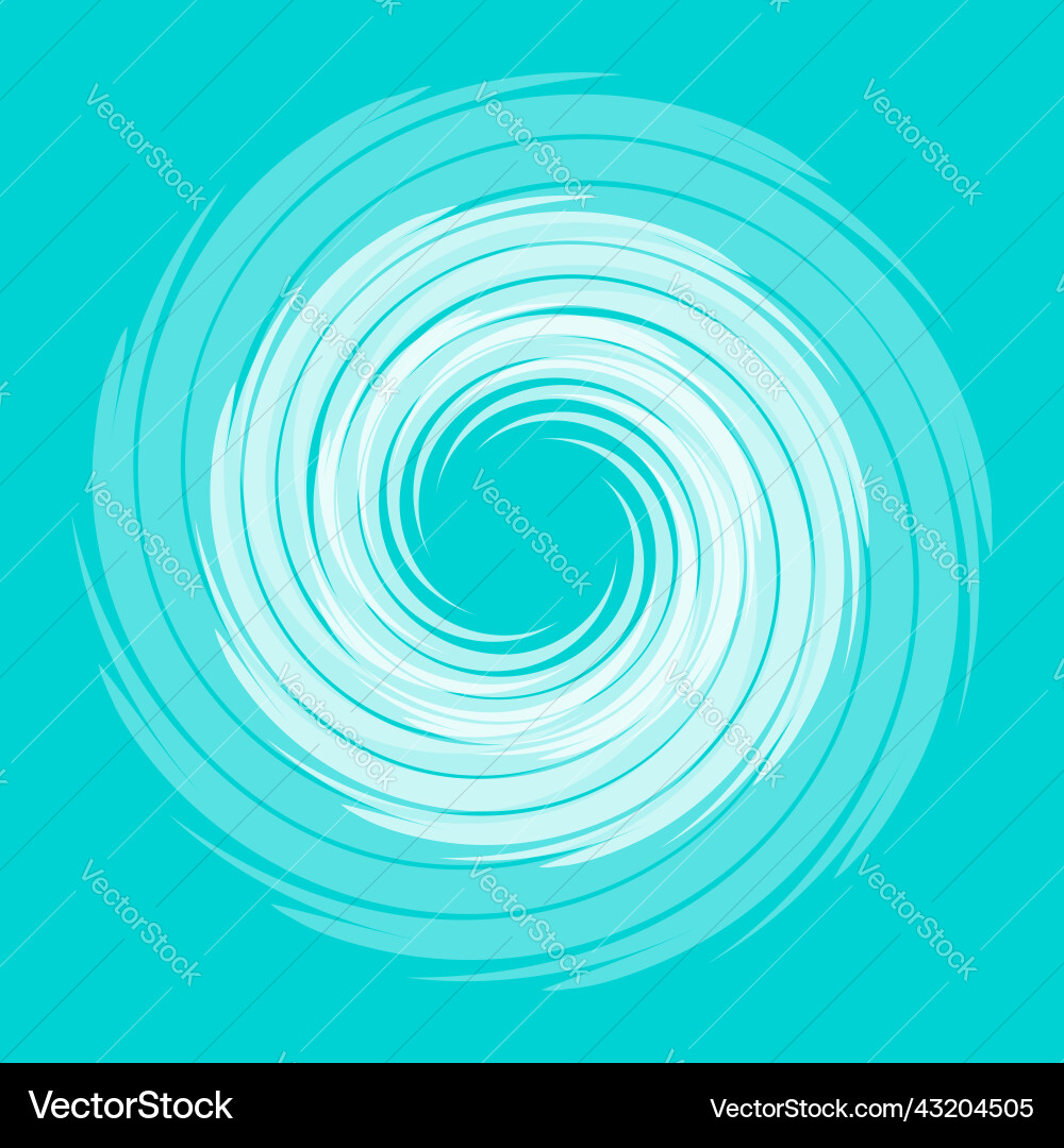 Dynamic Vortex Whirlpool vector image