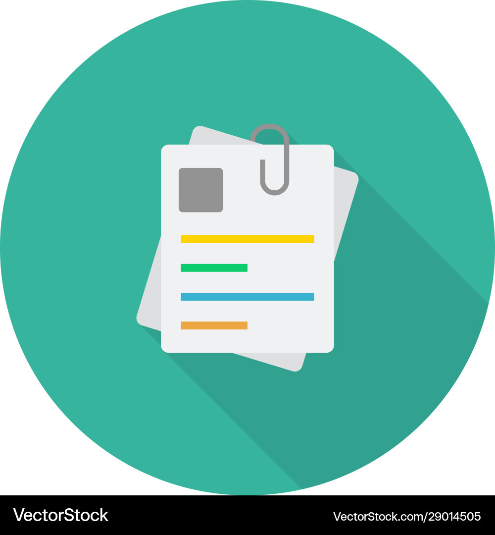 Files vector image