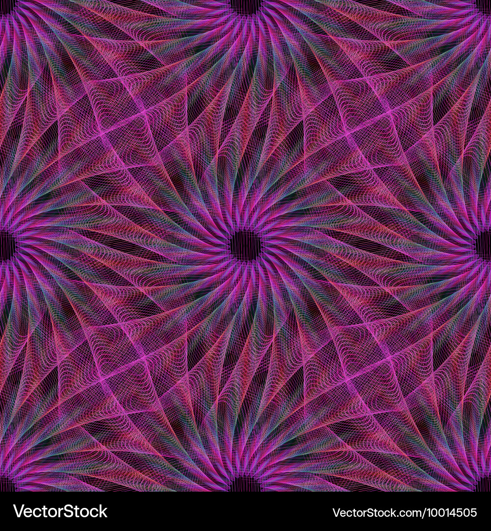 Fractal design pattern background Vector Image