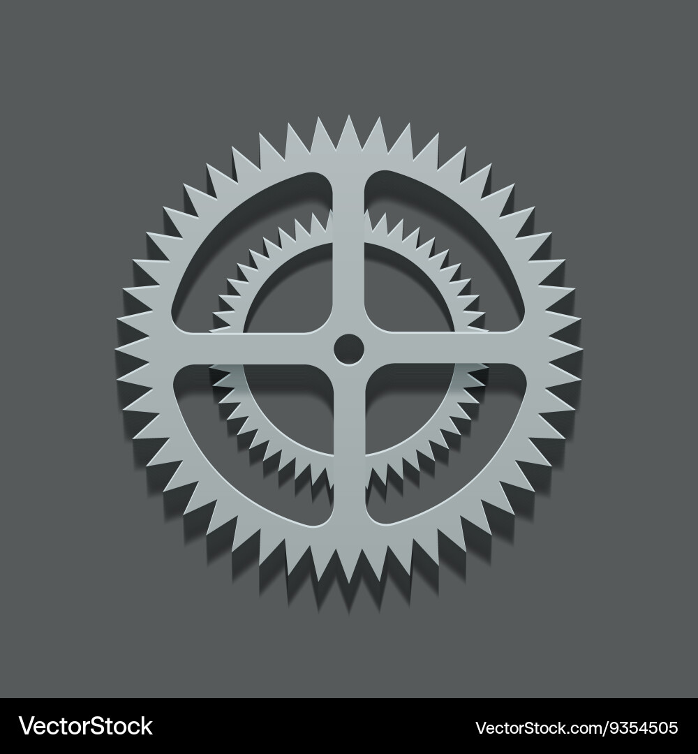 Modern mechanism background design Vector Image