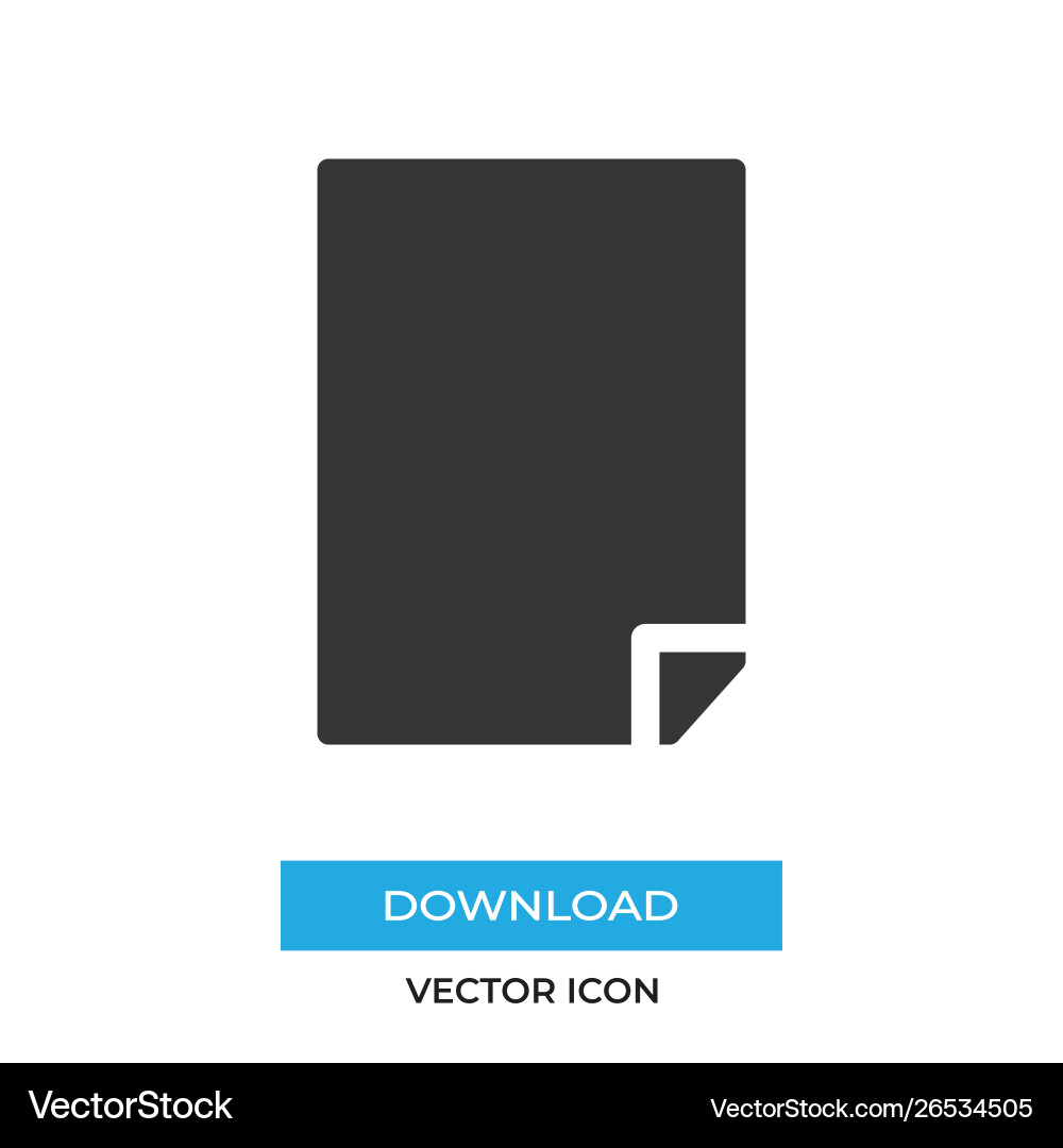 Paper icon simple sign for web site and mobile app Paper icon simple sign for web site and mobile app vector image