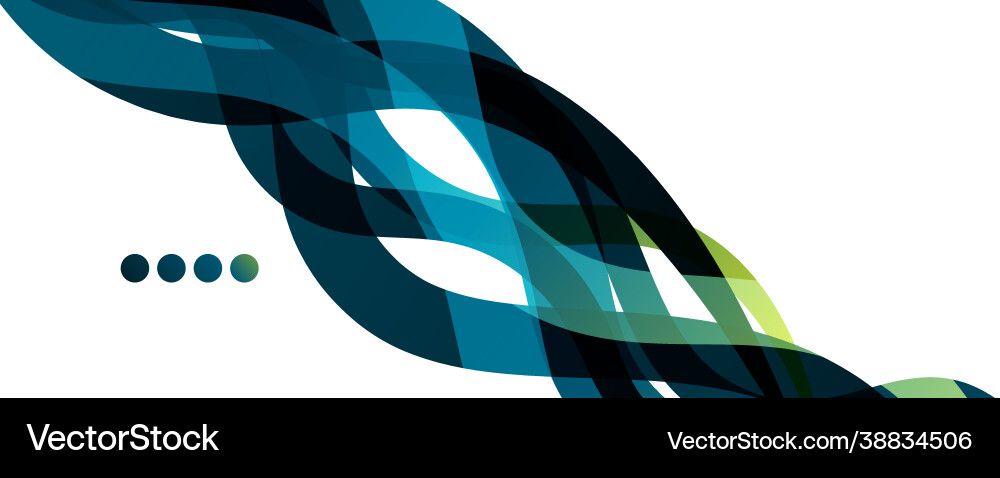 Abstract background - transparent overlapping wavy Abstract background - transparent overlapping wavy Vector Image