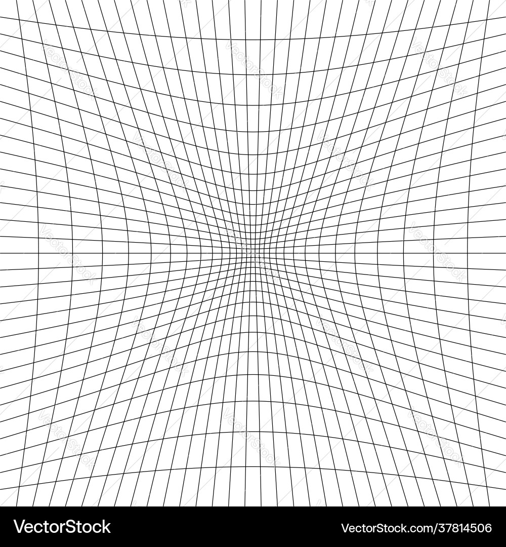Grid mesh lattice grating with distort deform Grid mesh lattice grating with distort deform Vector Image