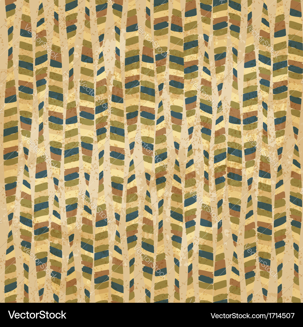 Geometric Tile Pattern - Retro Style vector image