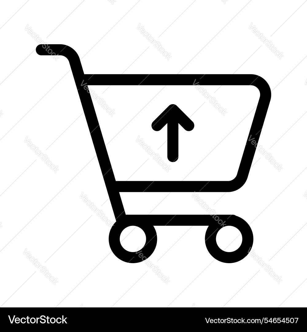 Remove from cart Vector Image