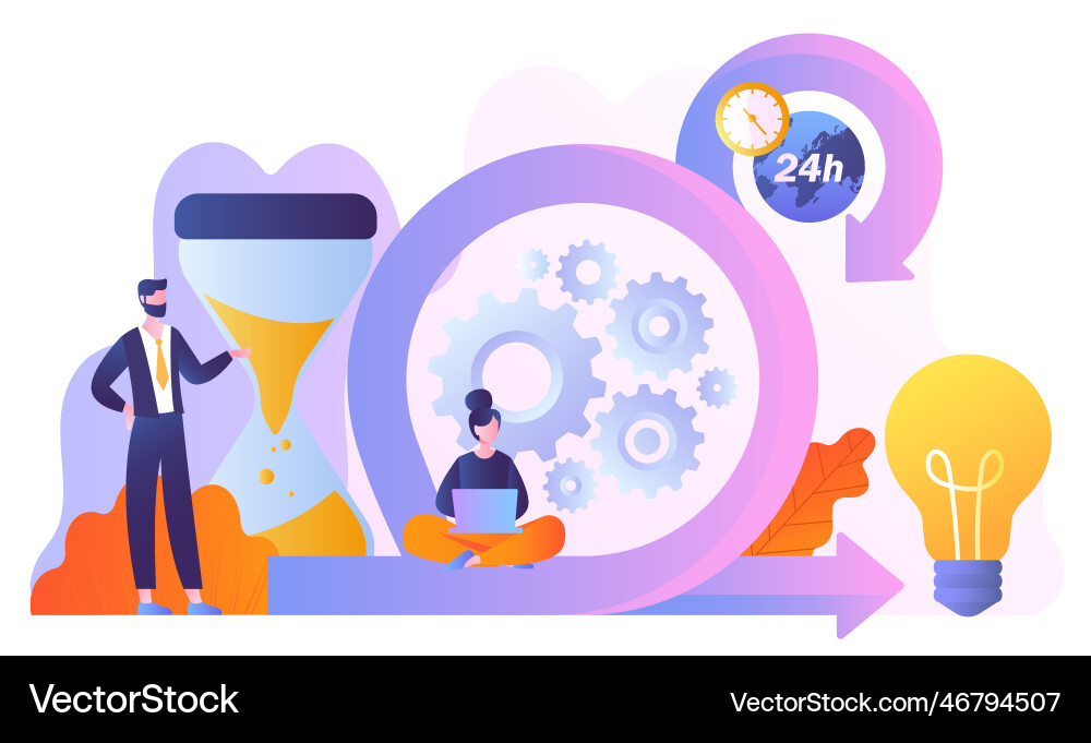 Scrum framework concept Scrum framework concept vector image