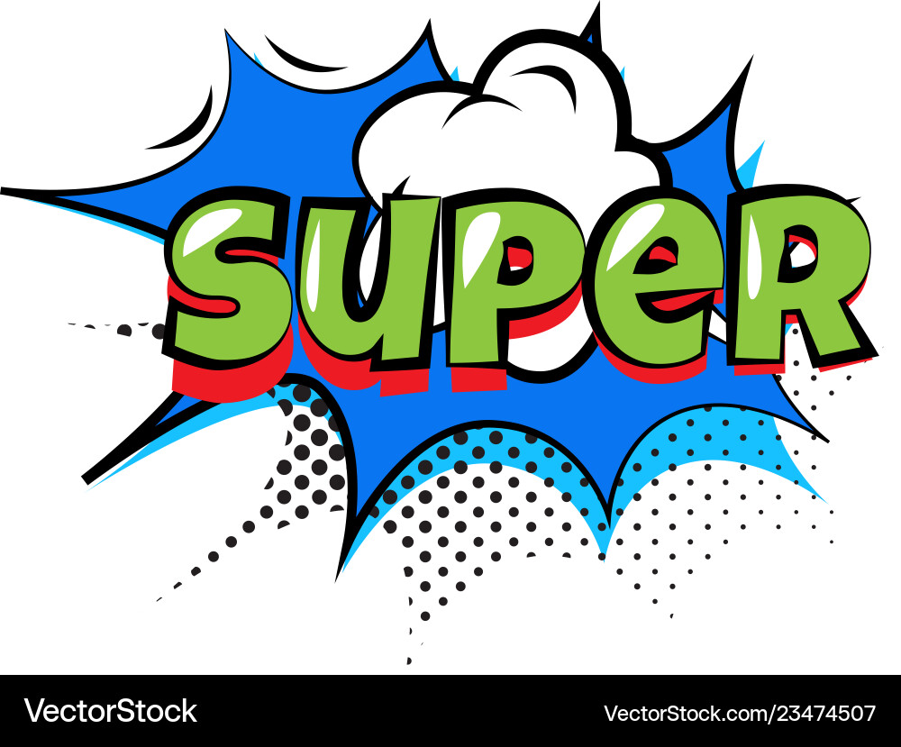 Sticker bubble with text short message in color Sticker bubble with text short message in color vector image