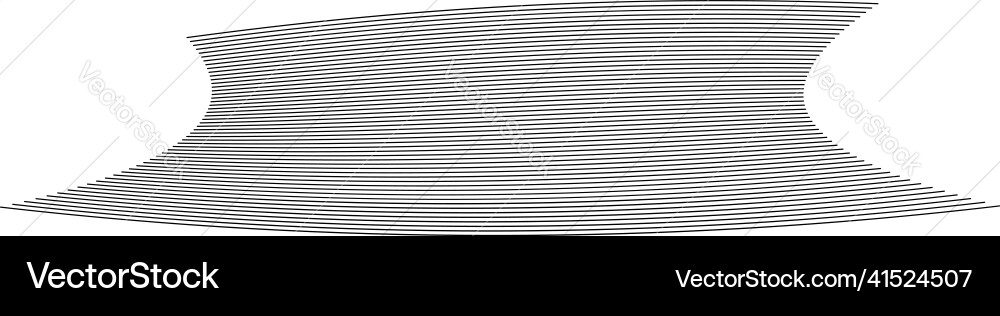 Wavy waving curvy parallel lines undulate Wavy waving curvy parallel lines undulate vector image