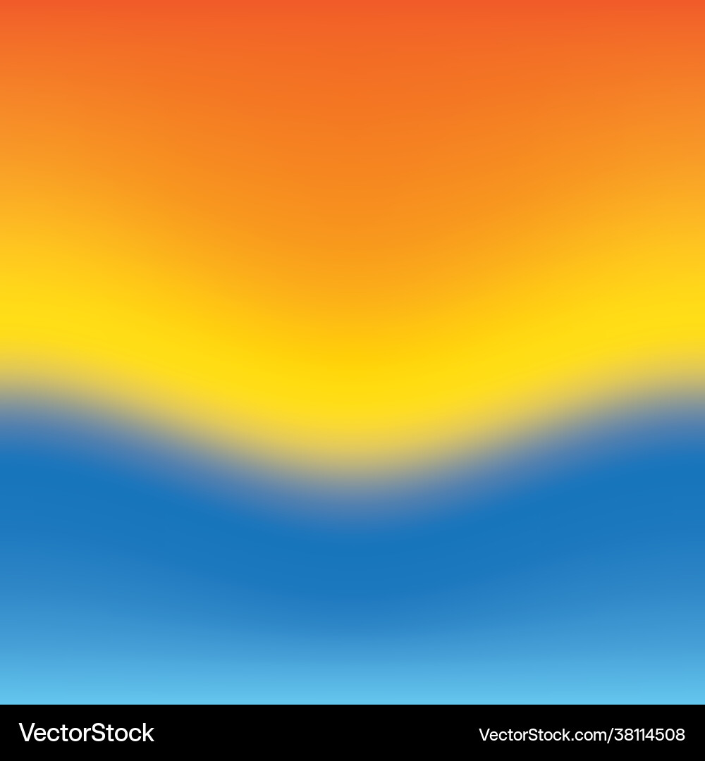 Blurred gradient mesh background vector image