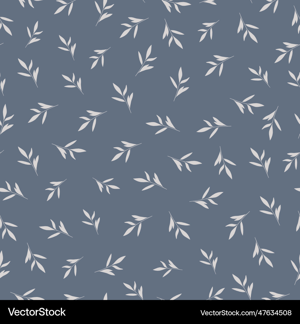 Seamless pattern with hand-drawn tree Seamless pattern with hand-drawn tree vector image