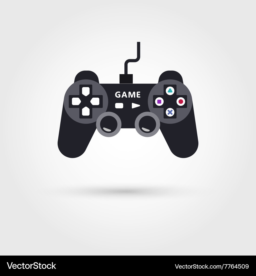 Joystick game control Vector Image