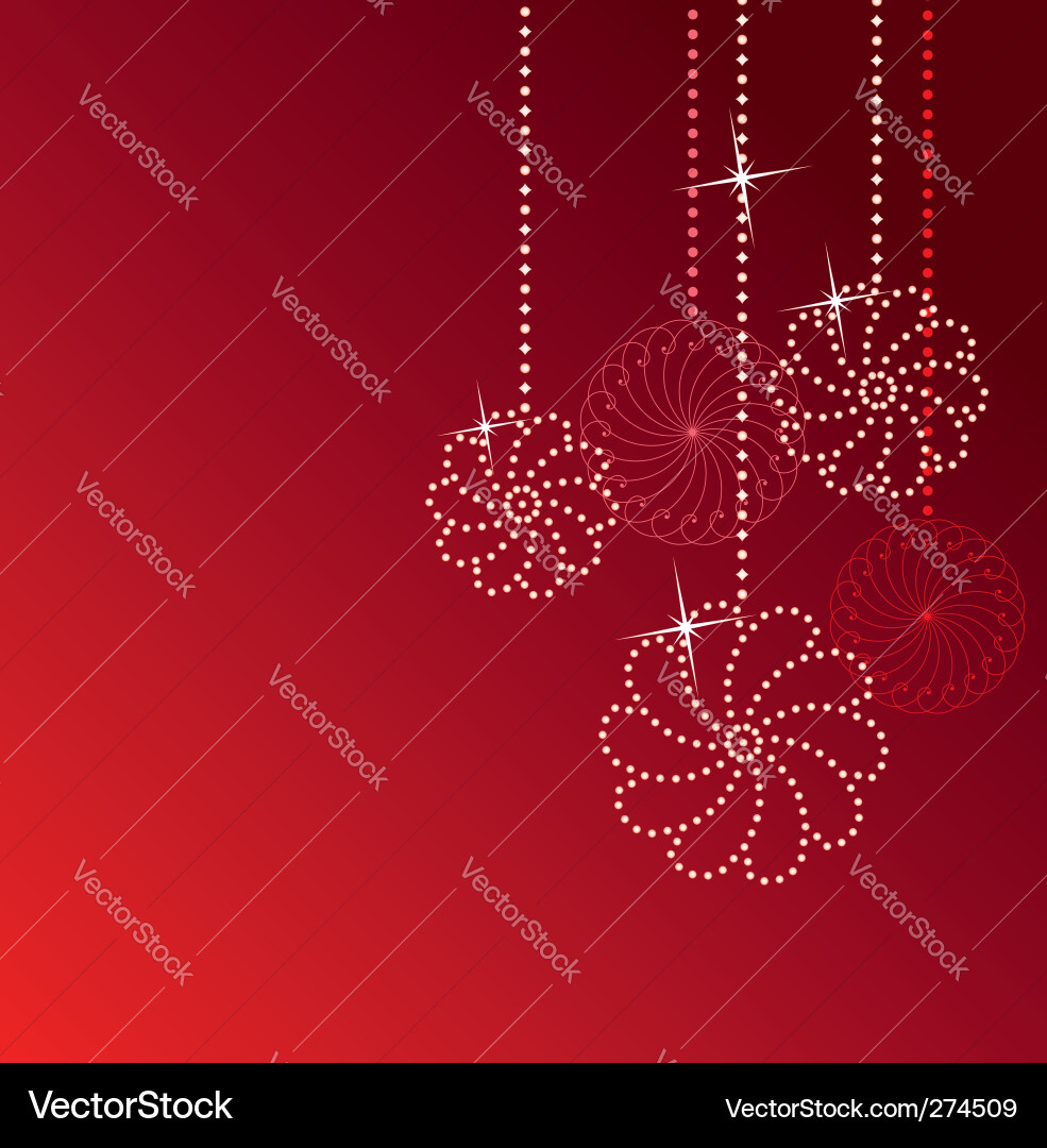 New year decoration Vector Image