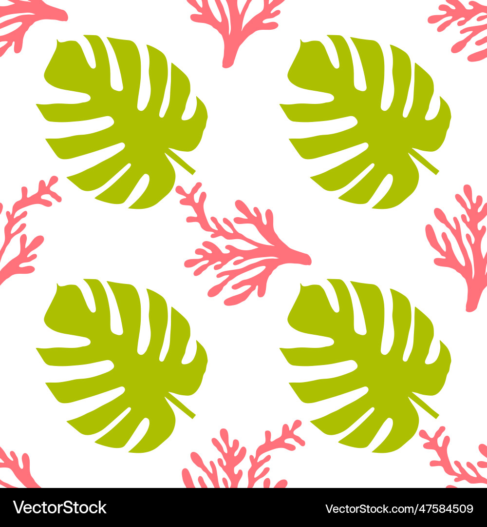 Seamless summer color pattern of abstract shapes Seamless summer color pattern of abstract shapes vector image