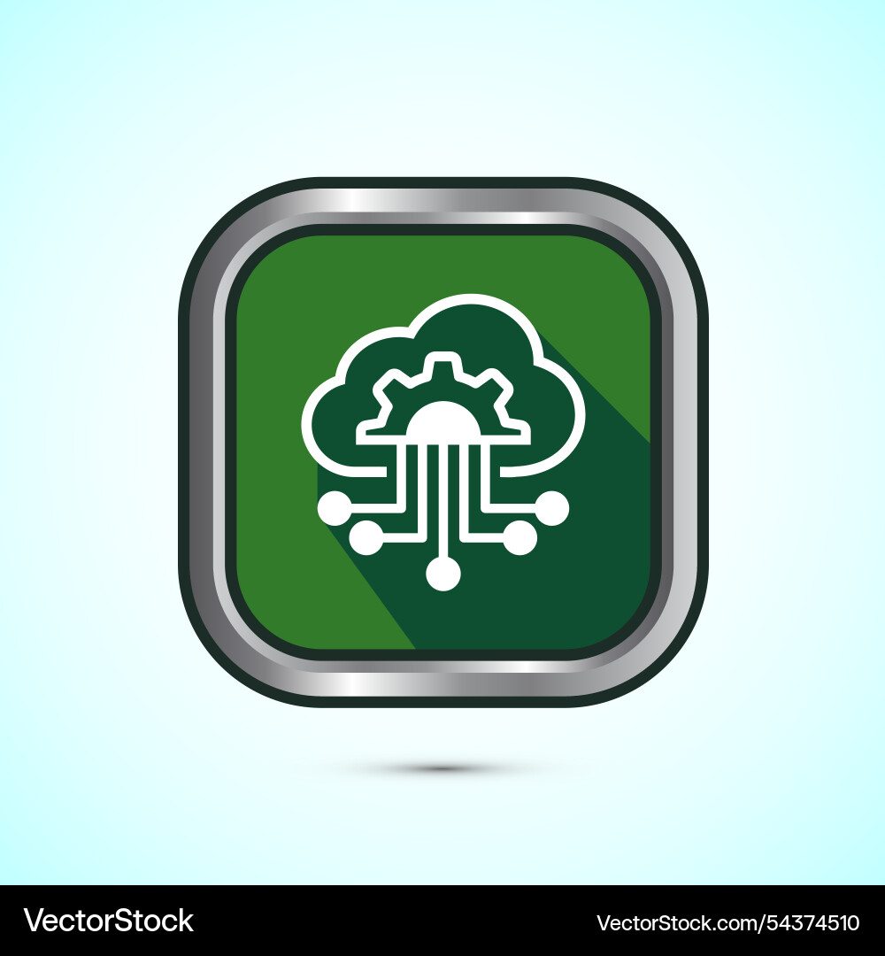 Cloud computing icon design data storage Cloud computing icon design data storage Vector Image