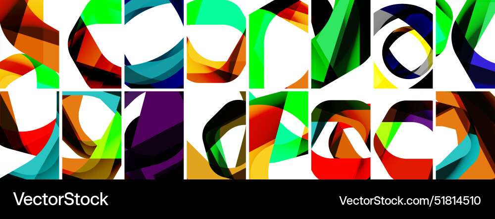 Collection of abstract background with waves Collection of abstract background with waves Vector Image