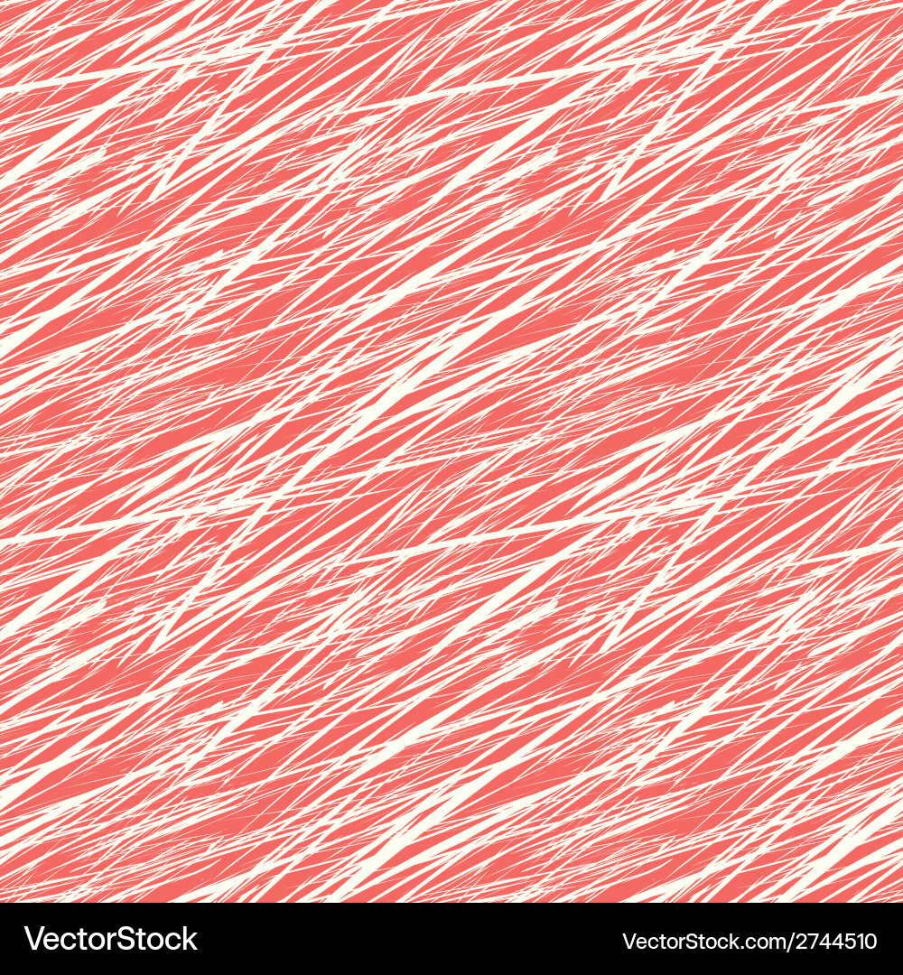 Seamless pattern with abstract linear grunge vector image