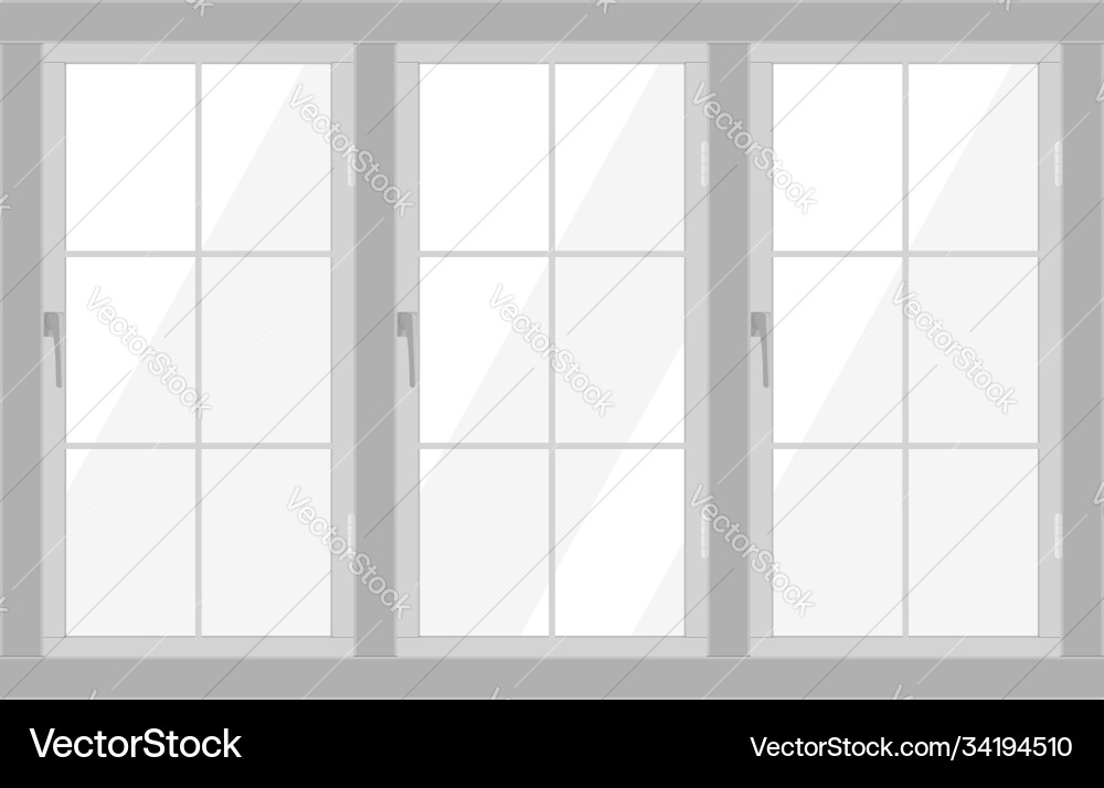 White window frame White window frame vector image