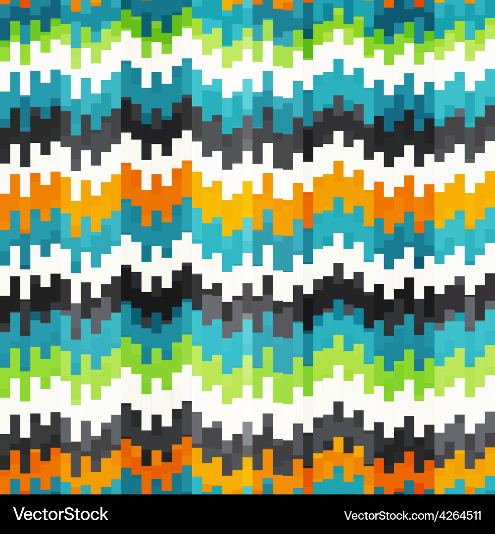 Abstract Seamless Pattern - Color Spectrum vector image
