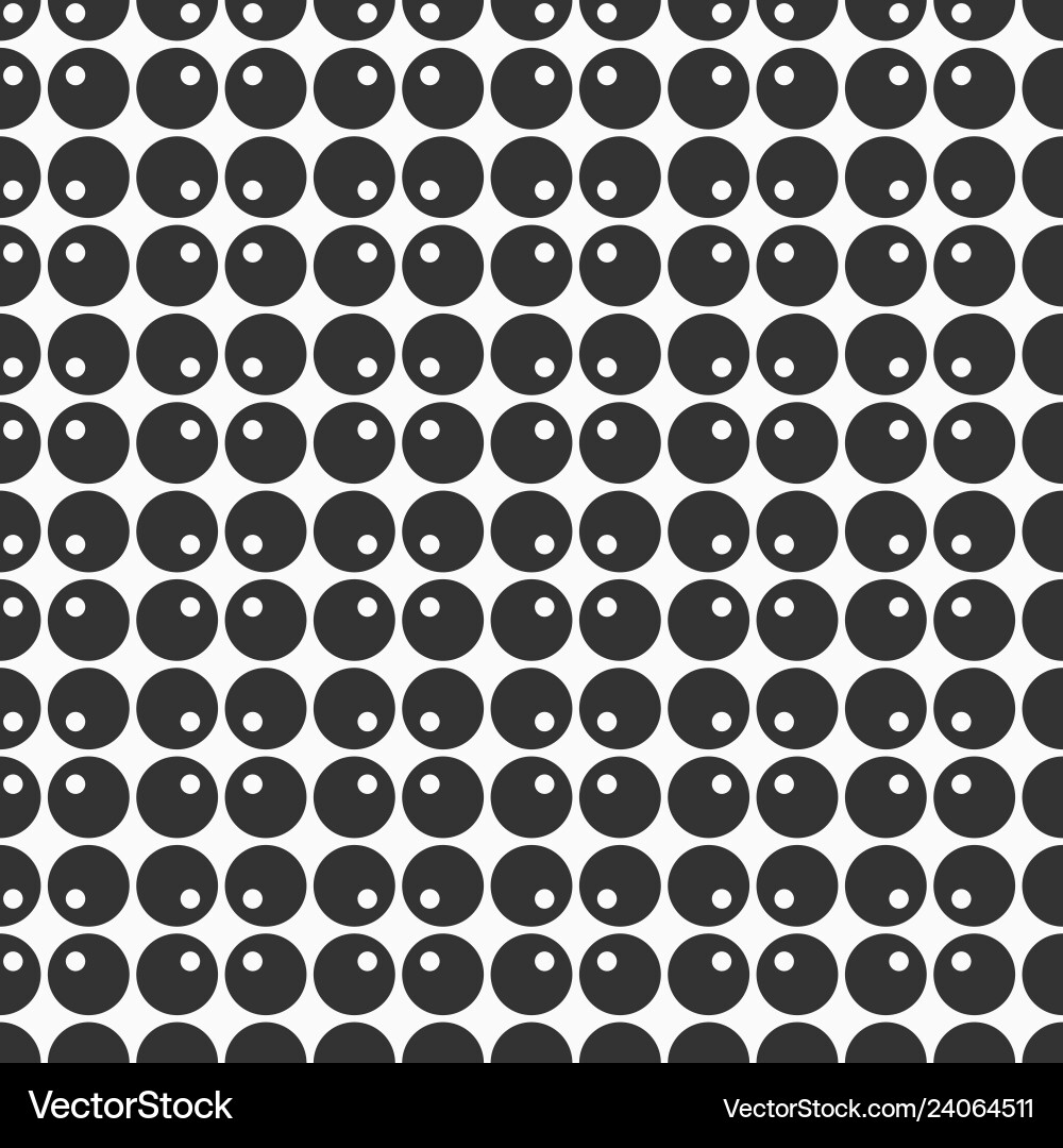 Abstract seamless pattern of circles with dots Abstract seamless pattern of circles with dots vector image