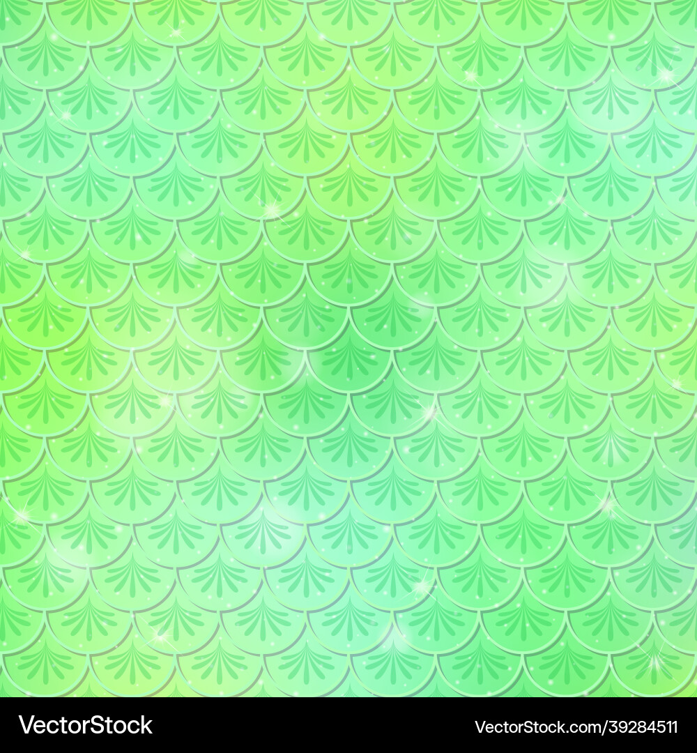 Fish scale seamless pattern background Fish scale seamless pattern background vector image