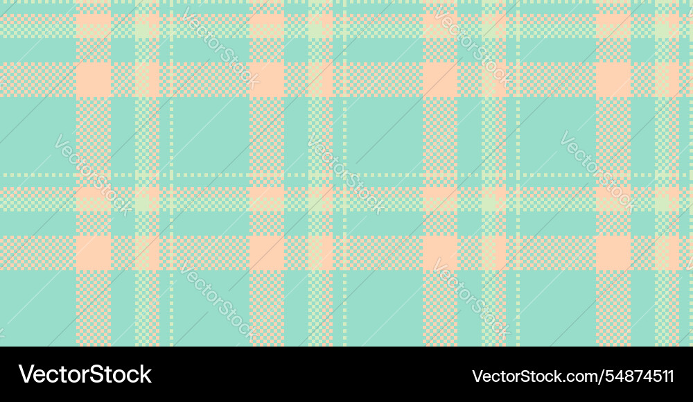 Pastel plaid pattern background soft subtle vector image